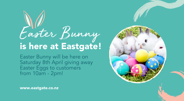 Easter Bunny is at Eastgate