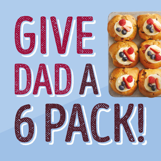 Treat Dad this Father’s day at Muffin Break!