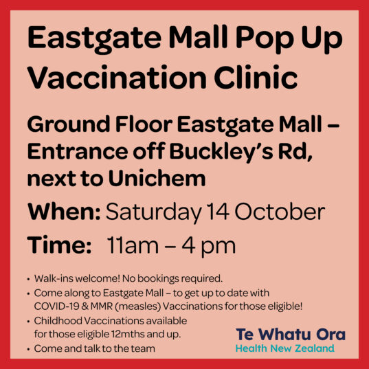 POP UP Vaccination Clinic