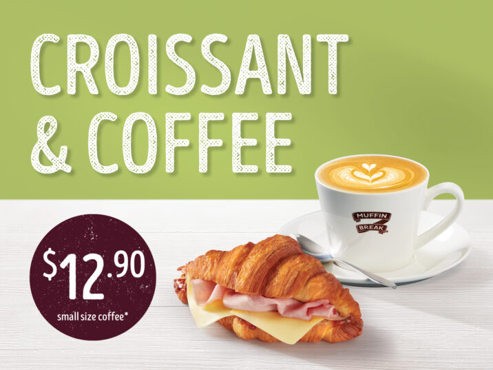 Time for lunch at Muffin Break