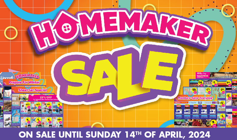 Lincraft Homemaker SALE