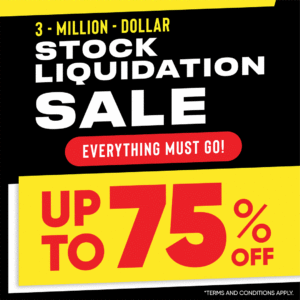 It’s the Lincraft 3 Million Dollar Stock Liquidation SALE!